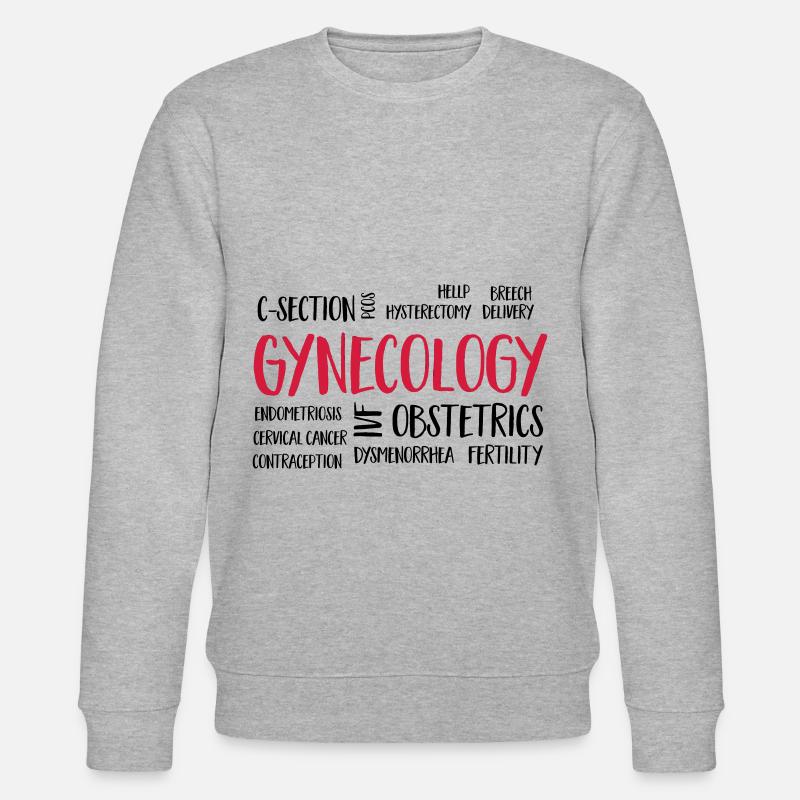 gyncloudeng - Stanley/Stella CHANGER Unisex Organic Sweatshirt - heather grey