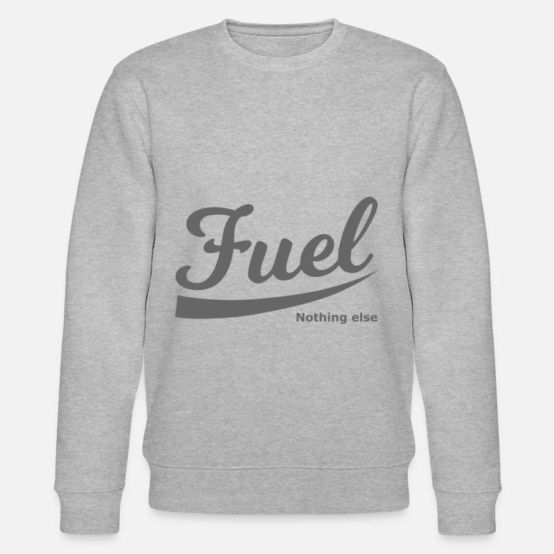 Benzin sonst nichts - Stanley/Stella Unisex Bio-Sweatshirt CHANGER  - Grau meliert