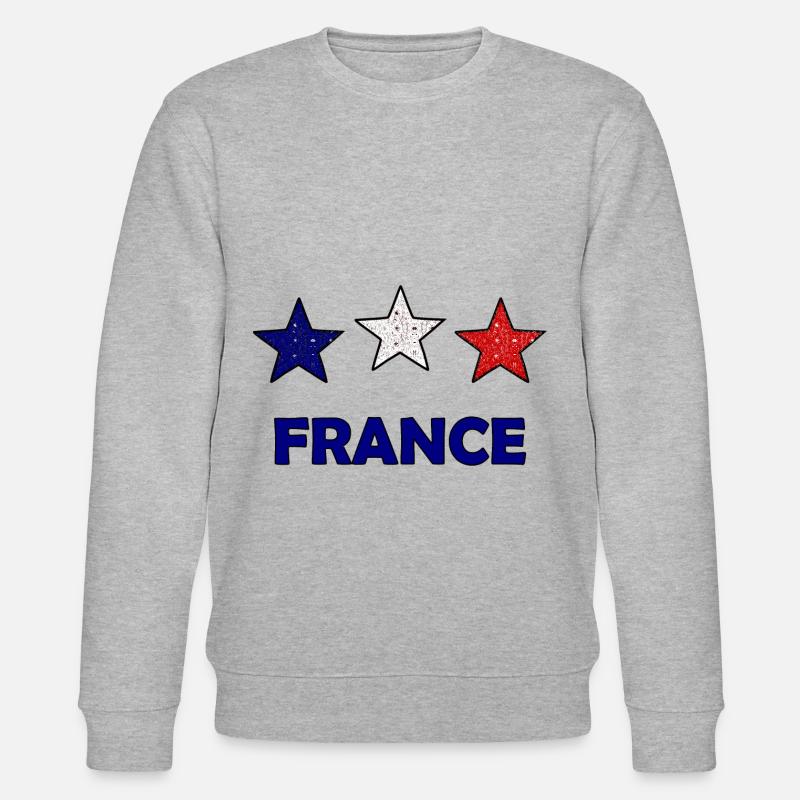 Le Français - Sweat bio CHANGER Stanley/Stella Unisexe - gris chiné