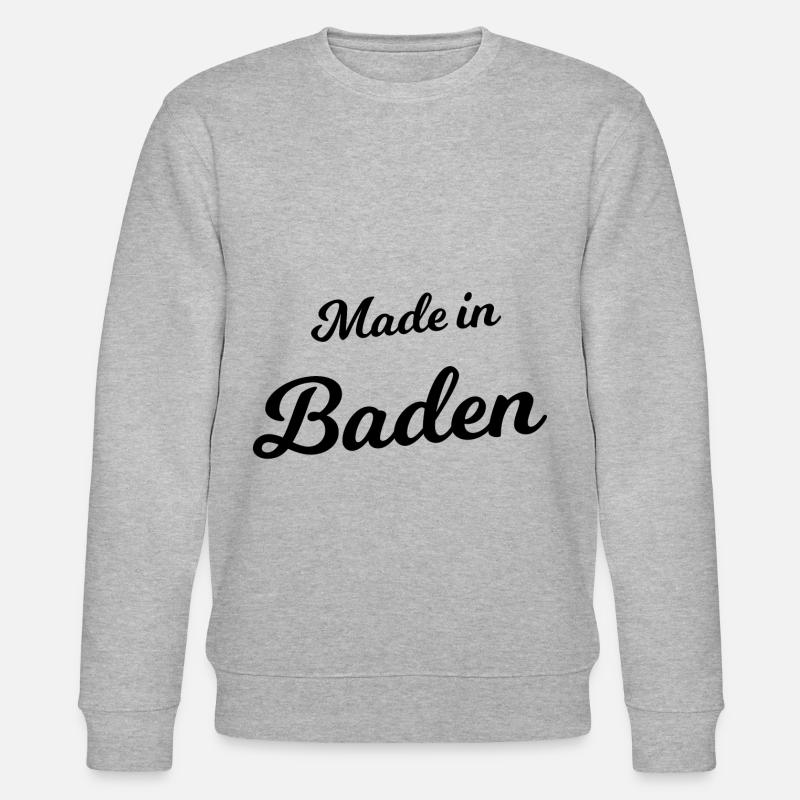 Made in Baden - Stanley/Stella Unisex Bio-Sweatshirt CHANGER  - Grau meliert