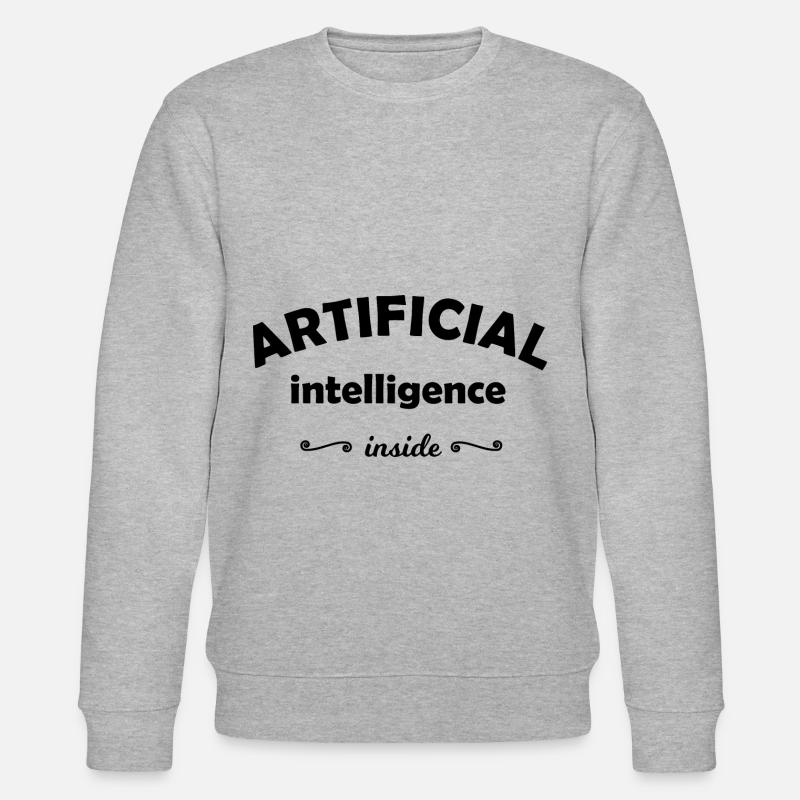 Die Computer Intelligenz - Stanley/Stella Unisex Bio-Sweatshirt CHANGER  - Grau meliert