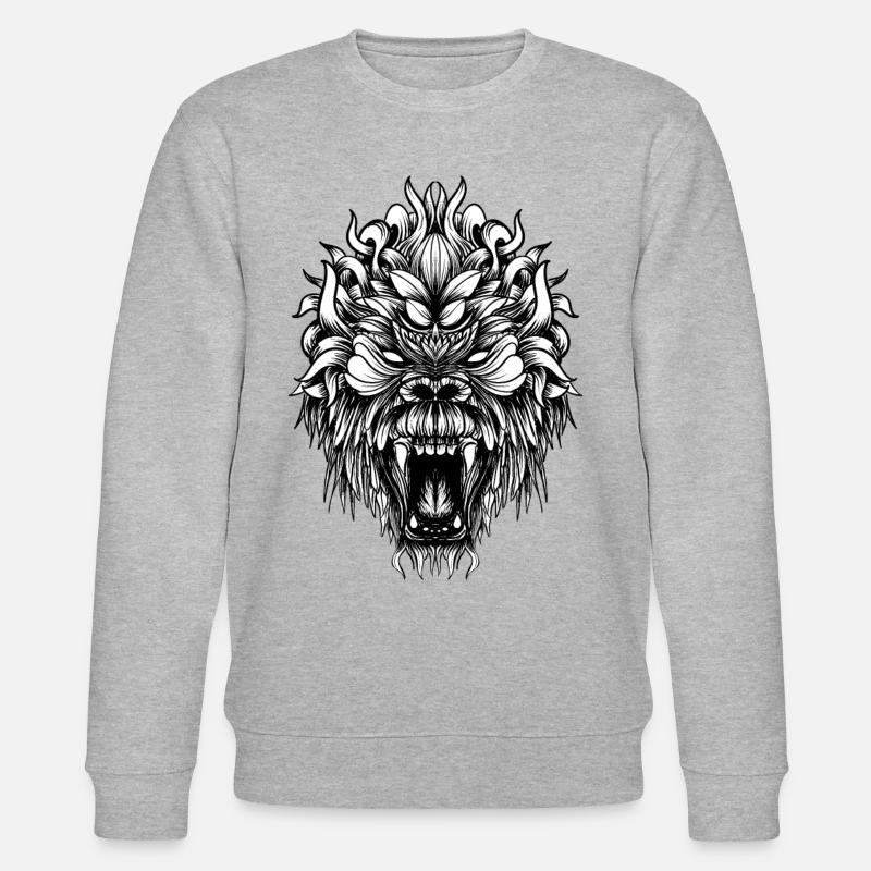 gorille - Sweat bio CHANGER Stanley/Stella Unisexe - gris chiné