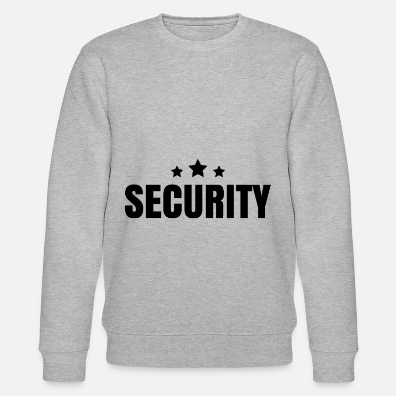 Security Security Security Security Service - Stanley/Stella CHANGER Unisex Organic Sweatshirt - heather grey