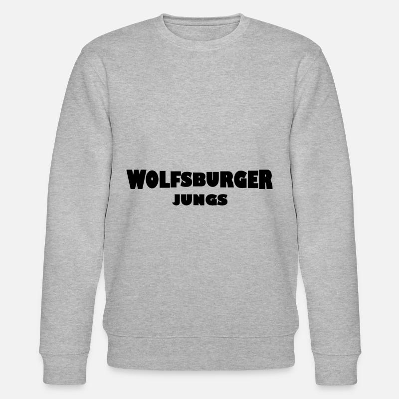 Die Wolfsburger Jungen - Stanley/Stella Unisex Bio-Sweatshirt CHANGER  - Grau meliert
