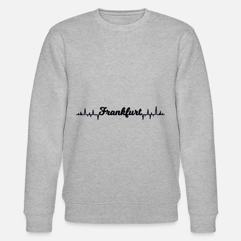 Die Frankfurter - Stanley/Stella Unisex Bio-Sweatshirt CHANGER  - Grau meliert