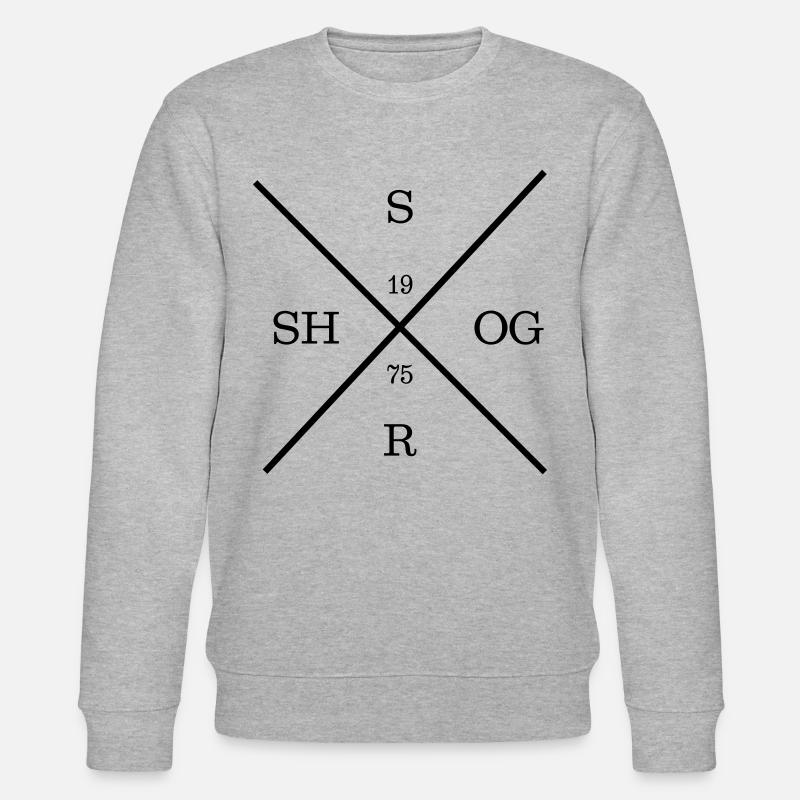 SHOGSR 3 - Stanley/Stella Unisex Bio-Sweatshirt CHANGER  - Grau meliert