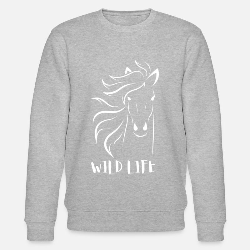 PFERD WILDES LEBEN - Stanley/Stella Unisex Bio-Sweatshirt CHANGER - undefined