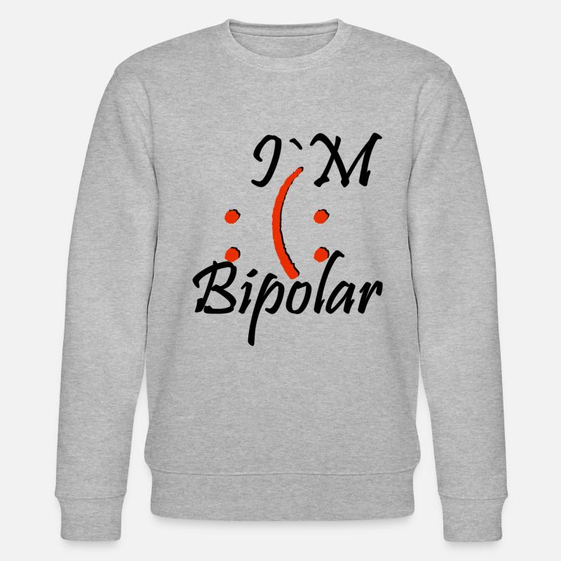 bipolar - Stanley/Stella Unisex Bio-Sweatshirt CHANGER  - Grau meliert