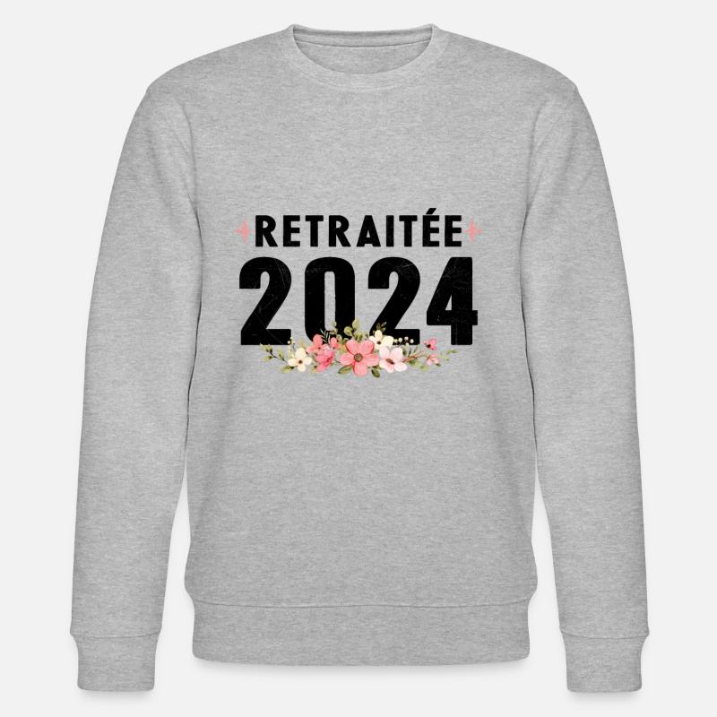 Retraitée 2024 - Sweat bio CHANGER Stanley/Stella Unisexe - gris chiné