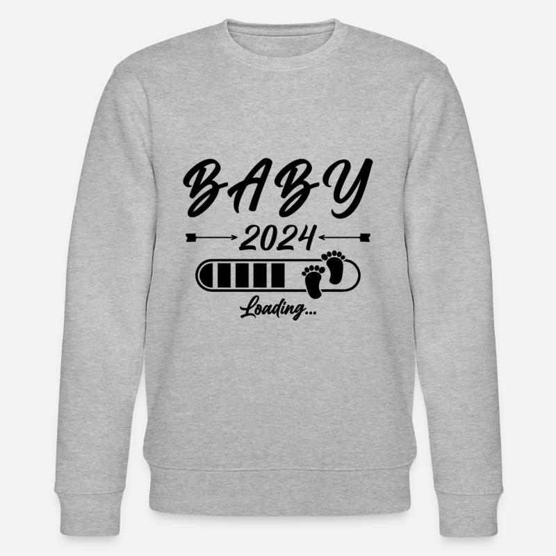 Baby 2024 loading - Stanley/Stella Unisex Bio-Sweatshirt CHANGER  - Grau meliert