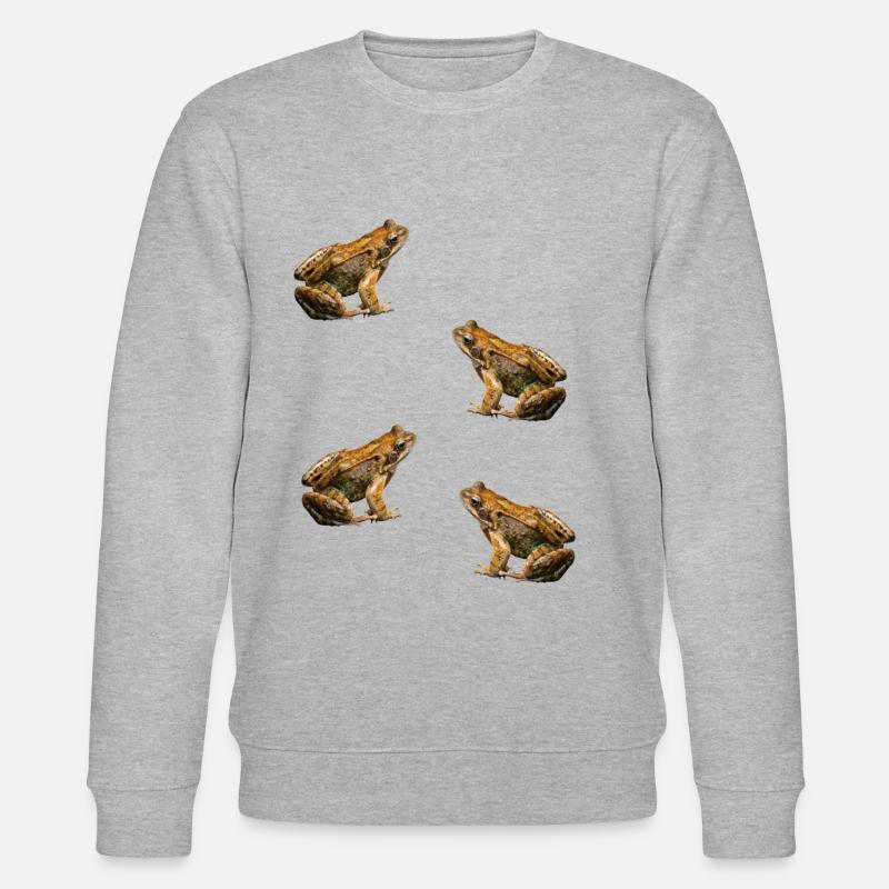 toad - Stanley/Stella CHANGER Unisex Organic Sweatshirt - heather grey
