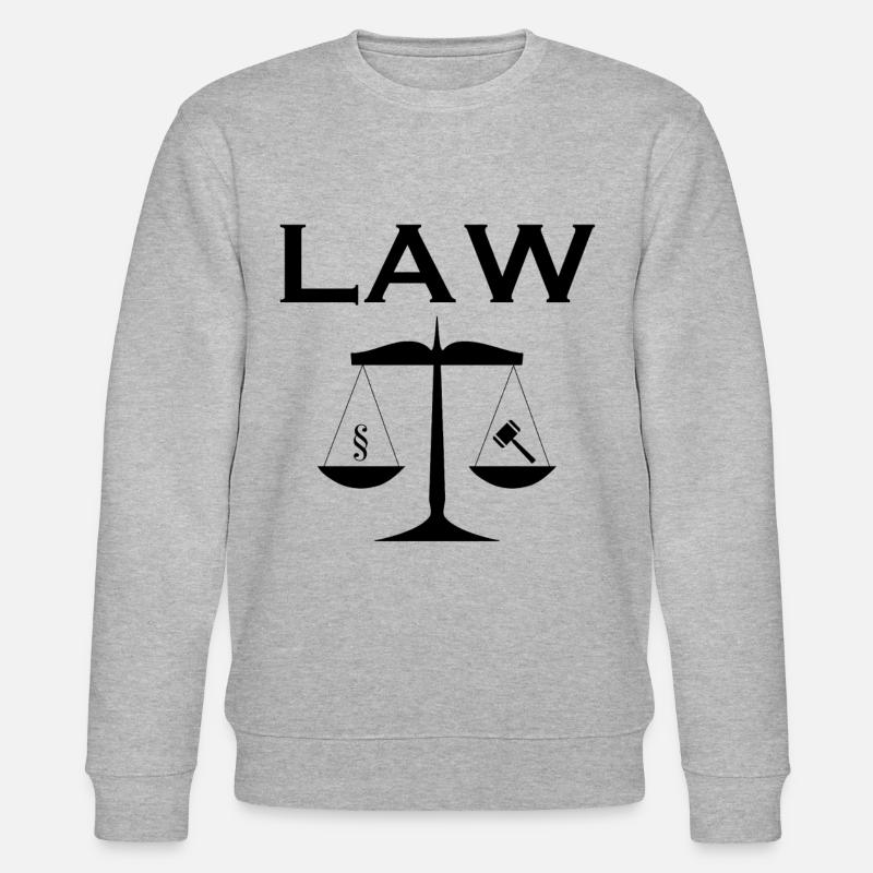 Jura Student - Stanley/Stella Unisex Bio-Sweatshirt CHANGER  - Grau meliert