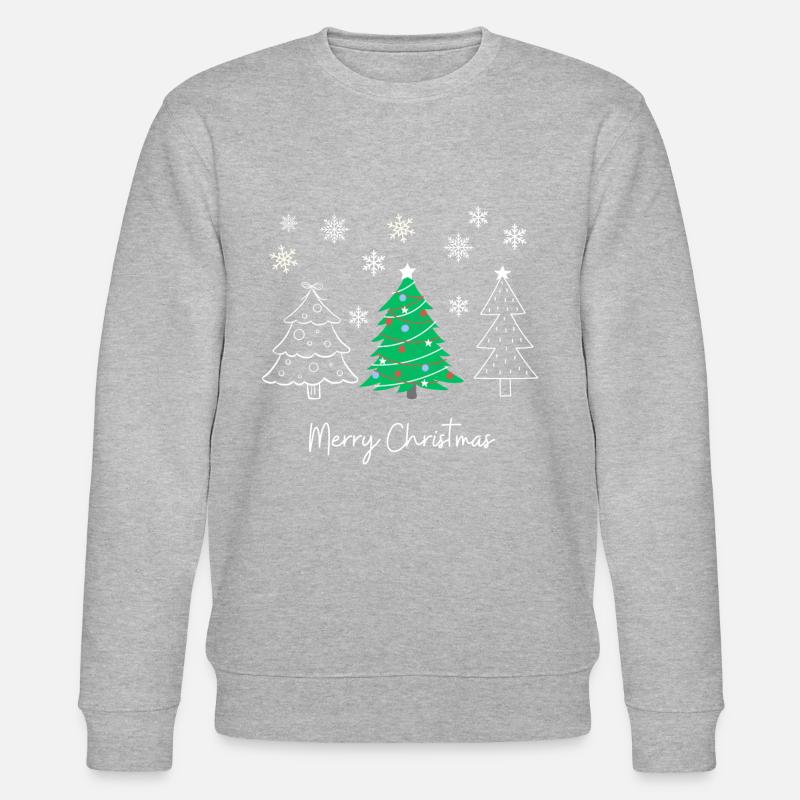 Joyeux Noël - Sweat bio CHANGER Stanley/Stella Unisexe - gris chiné