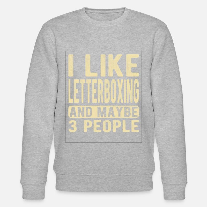 Letterboxing Spruch - Stanley/Stella Unisex Bio-Sweatshirt CHANGER  - undefined