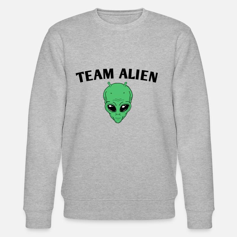 Équipe Alien - Sweat bio CHANGER Stanley/Stella Unisexe - gris chiné