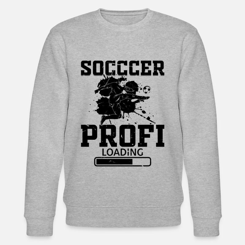 Soccer Profi Loading - Soccer Profi - Stanley/Stella Unisex Bio-Sweatshirt CHANGER - Grau meliert