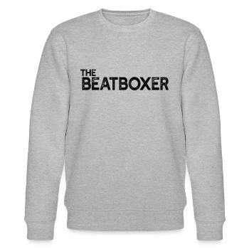 Beatboxing - The Beatboxer - Stanley/Stella CHANGER Unisex Organic Sweatshirt - heather grey - Front - Nik (191cm) & Marisol (170cm)