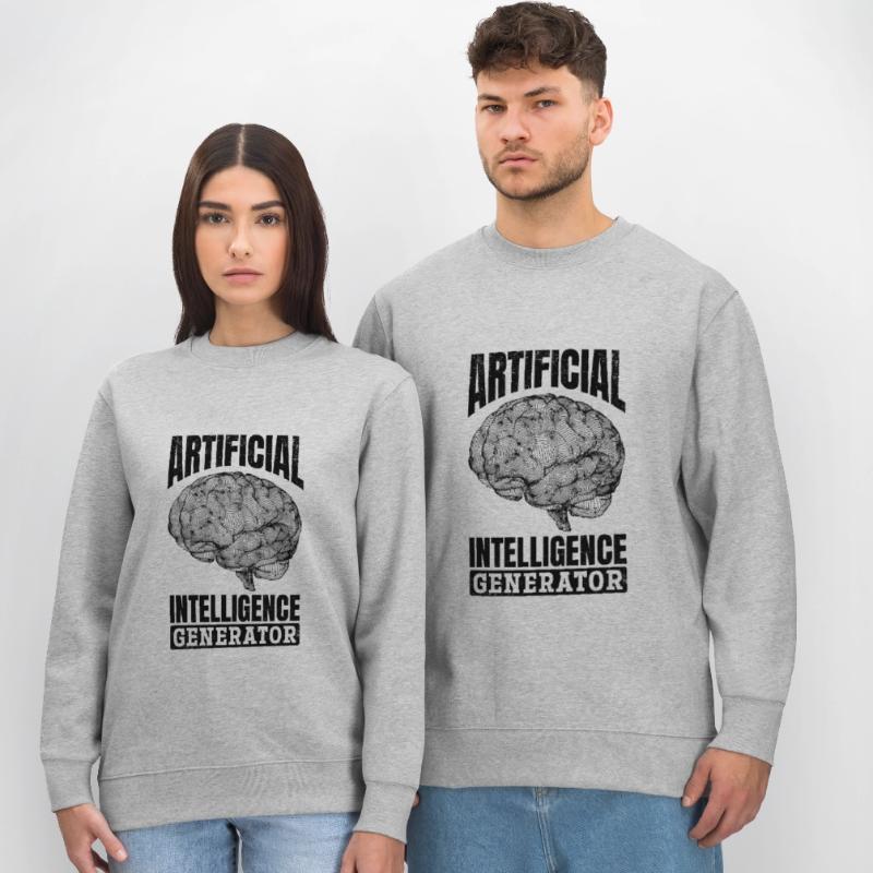 Artificial Intelligence Generator - Machine Learni Stanley/Stella CHANGER Unisex Organic Sweatshirt