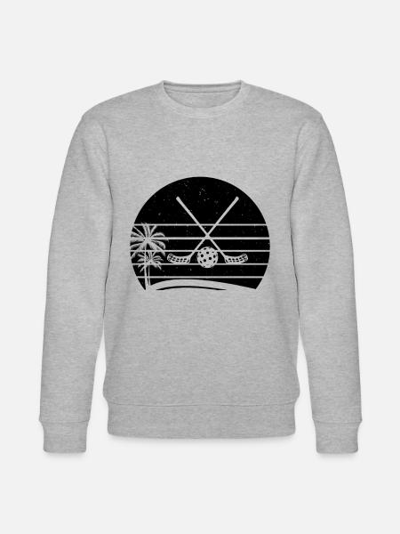 Floorball Sticks Floorball Ball Floorball - Stanley/Stella Unisex Bio-Sweatshirt CHANGER - Grau meliert