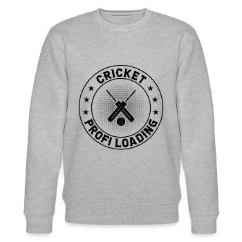Cricket Professional Loading - Joueur de cricket Cricket - Sweat bio CHANGER Stanley/Stella Unisexe - gris chiné - Devant - Nik (191cm) & Marisol (170cm)