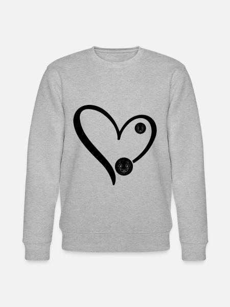 Funny Boccia Player Funny Bocce Balls - Stanley/Stella CHANGER Unisex Organic Sweatshirt - heather grey