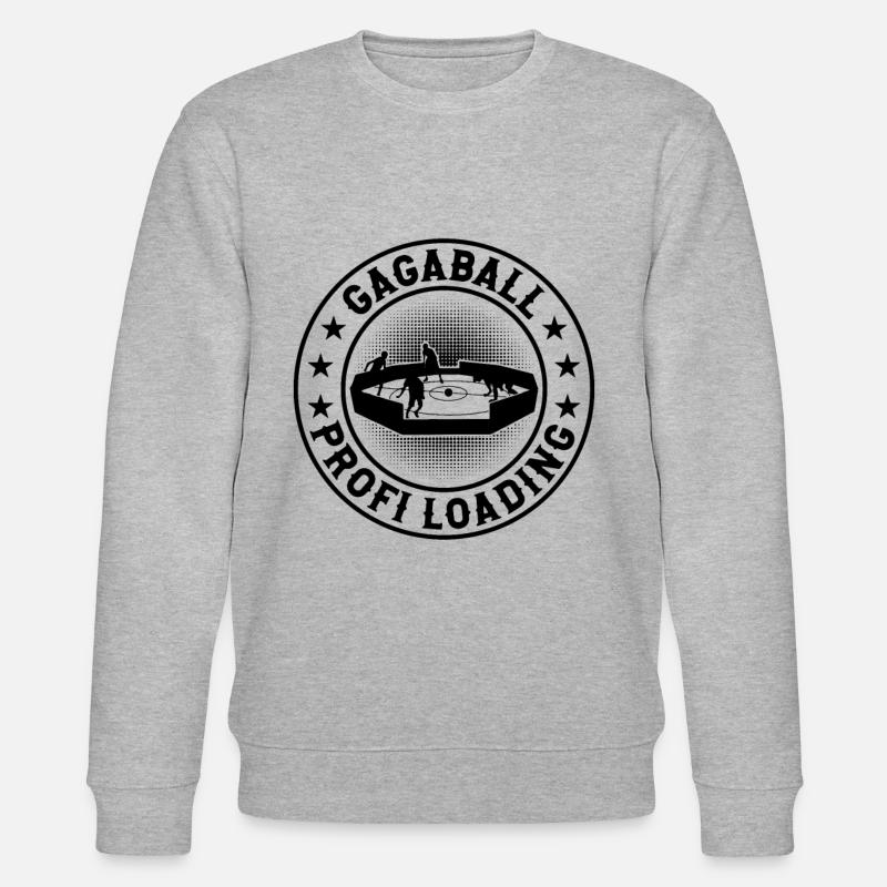 Gagaball Player - Gagaball Professional Loading - Stanley/Stella CHANGER Unisex Organic Sweatshirt - heather grey