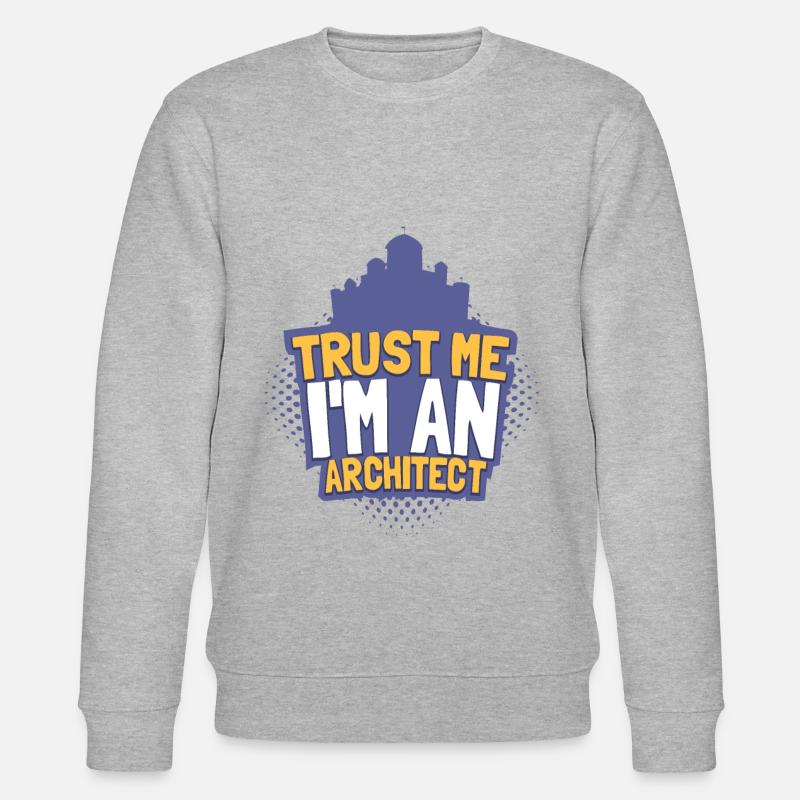 architect - Stanley/Stella CHANGER Unisex Organic Sweatshirt - heather grey
