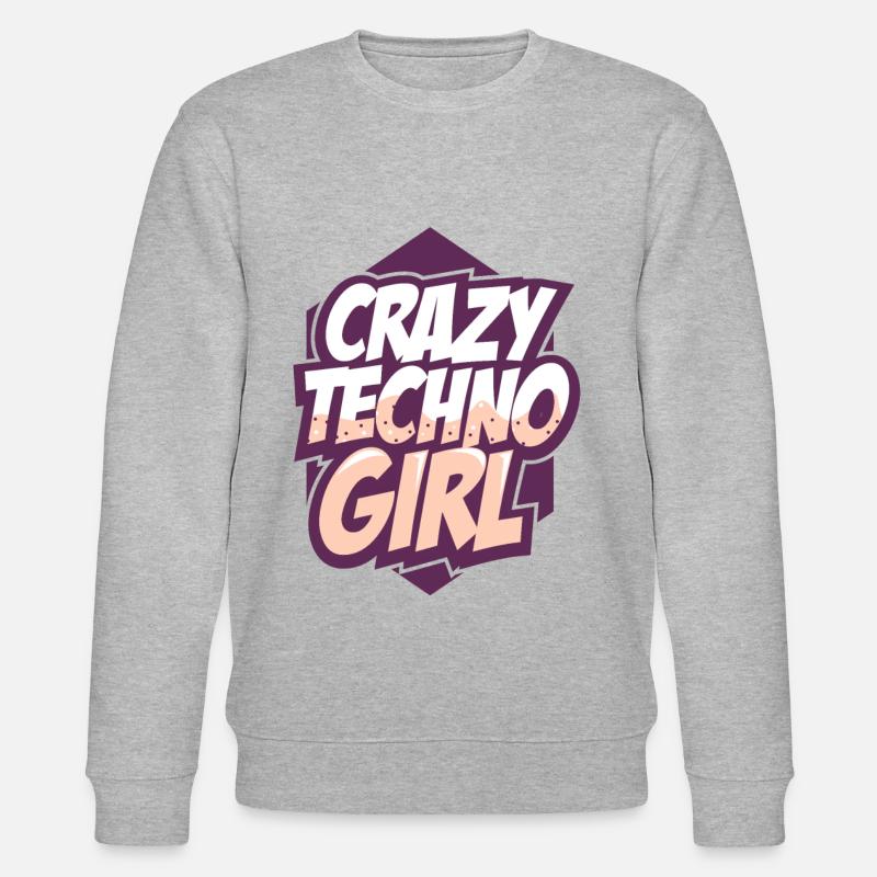 Techno - Stanley/Stella CHANGER Unisex Organic Sweatshirt - heather grey