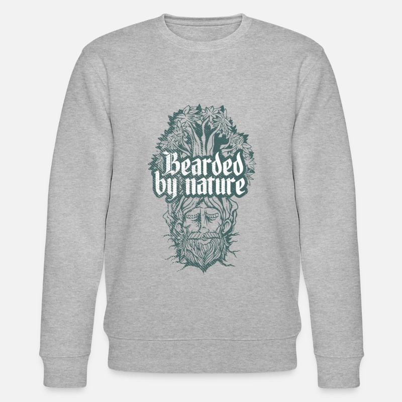 Bart - Stanley/Stella Unisex Bio-Sweatshirt CHANGER  - Grau meliert