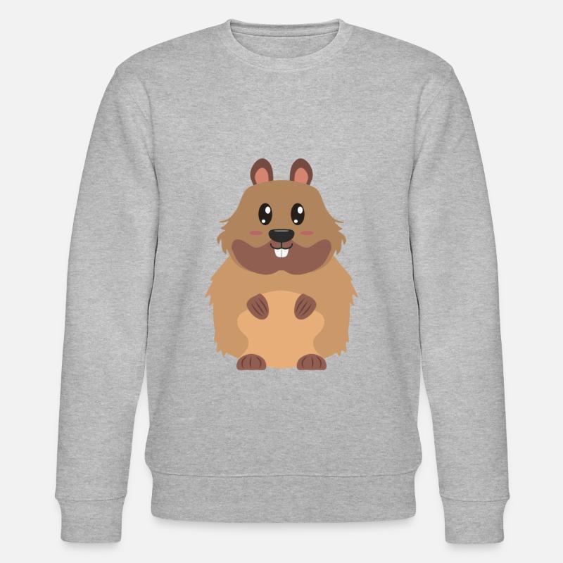 Biber - Stanley/Stella Unisex Bio-Sweatshirt CHANGER  - Grau meliert