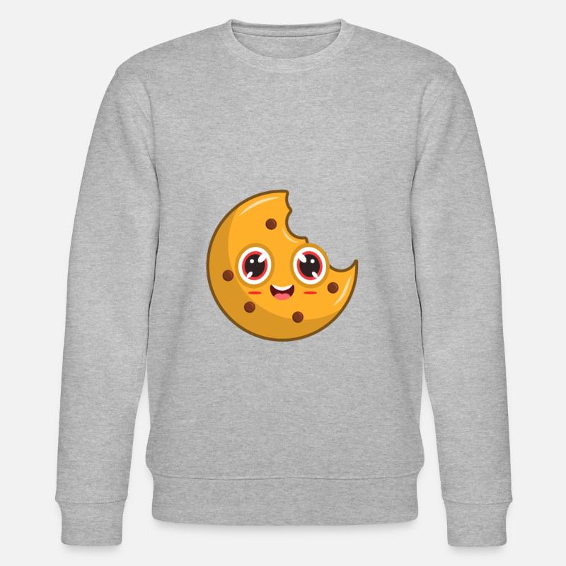 Cookie Keks - Stanley/Stella Unisex Bio-Sweatshirt CHANGER  - Grau meliert