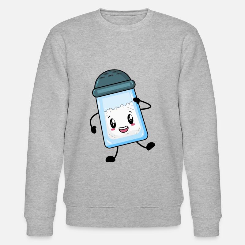 Salz - Stanley/Stella Unisex Bio-Sweatshirt CHANGER  - Grau meliert