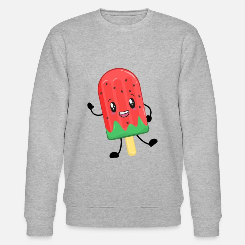Eis am Stiel - Stanley/Stella Unisex Bio-Sweatshirt CHANGER  - Grau meliert