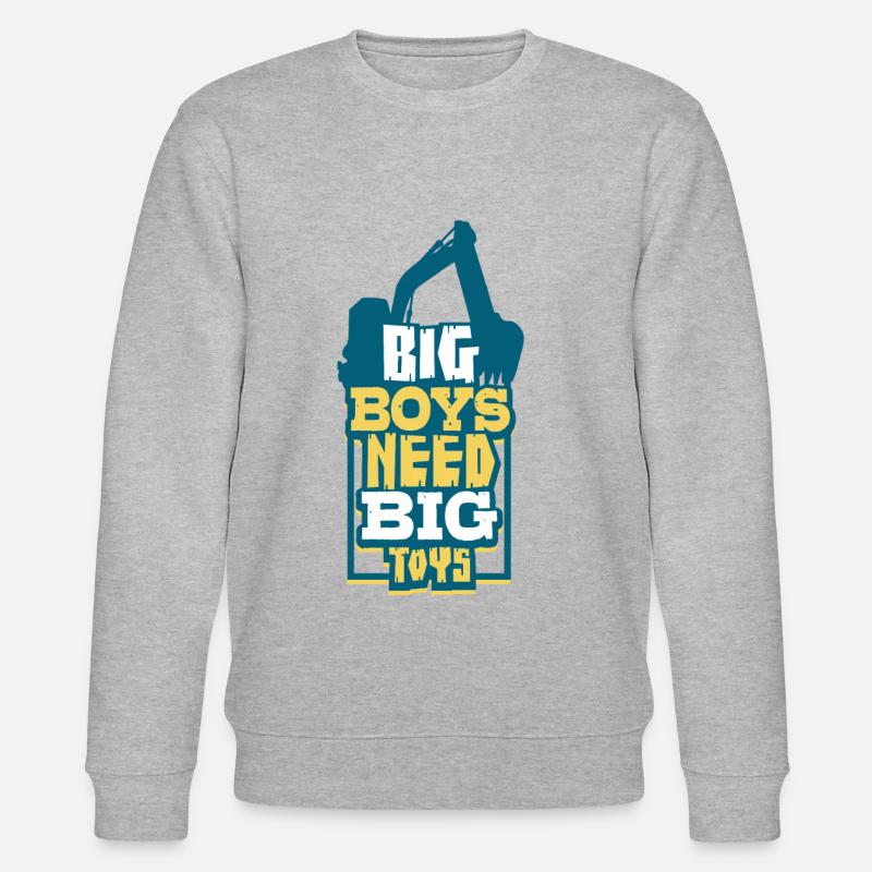 Bagger - Stanley/Stella Unisex Bio-Sweatshirt CHANGER  - Grau meliert