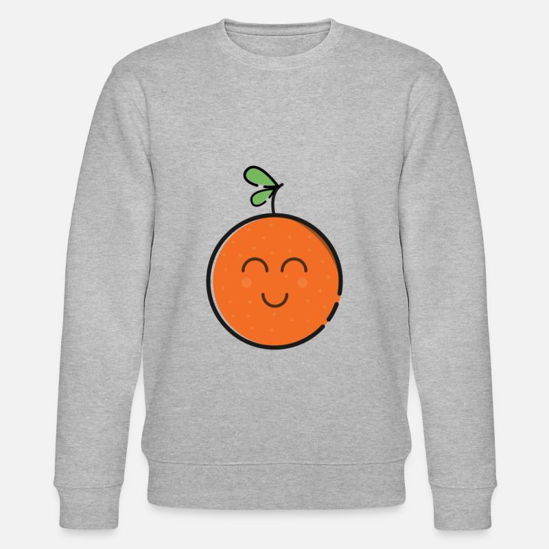 Orange - Stanley/Stella Unisex Bio-Sweatshirt CHANGER  - Grau meliert