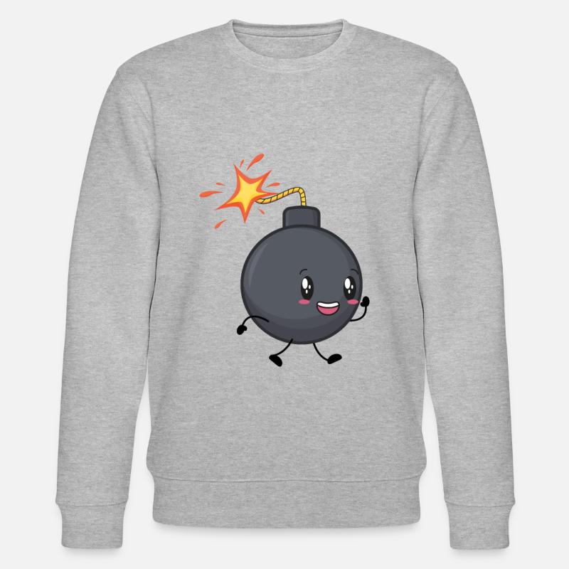 Bombe - Sweat bio CHANGER Stanley/Stella Unisexe - gris chiné