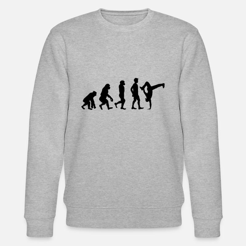 Breakdancer Tänzer - Sweat bio CHANGER Stanley/Stella Unisexe - gris chiné