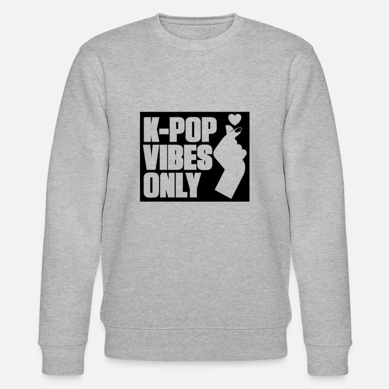 K-Pop - Stanley/Stella Unisex Bio-Sweatshirt CHANGER  - Grau meliert