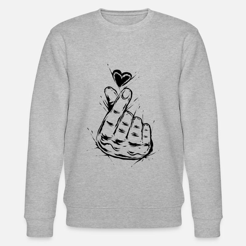 K-Pop - Sweat bio CHANGER Stanley/Stella Unisexe - gris chiné