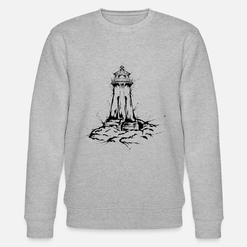 Phare - Sweat bio CHANGER Stanley/Stella Unisexe - gris chiné