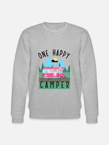 un cadeau de camping caravanier - Sweat bio CHANGER Stanley/Stella Unisexe - gris chiné