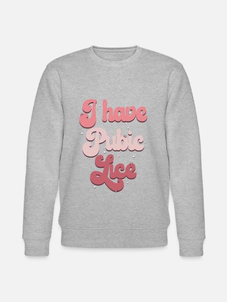 Rainbow Ironic Schamläuse-humor-bekleidung - Stanley/Stella Unisex Bio-Sweatshirt CHANGER - Grau meliert