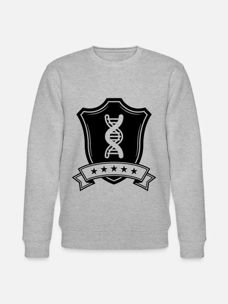 Dna Wappen - Stanley/Stella Unisex Bio-Sweatshirt CHANGER - Grau meliert