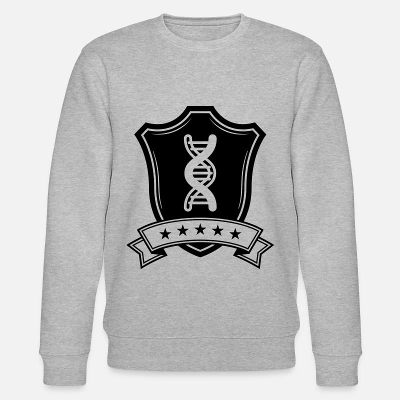 Armoiries de l’ADN - Sweat bio CHANGER Stanley/Stella Unisexe - gris chiné