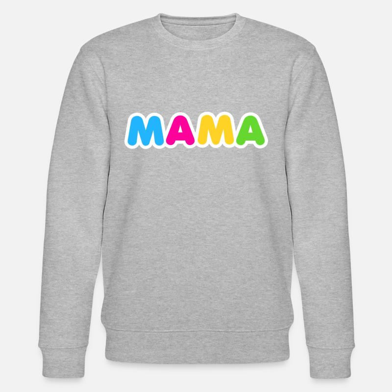 Mama Happiness Design - Sweat bio CHANGER Stanley/Stella Unisexe - gris chiné
