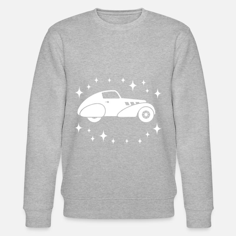 Oldtimer - Auto Nostalgisch Vehicles - Stanley/Stella CHANGER Unisex Organic Sweatshirt - heather grey