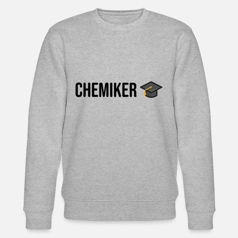 Chemiker Studium Abschluss - Stanley/Stella Unisex Bio-Sweatshirt CHANGER  - Grau meliert