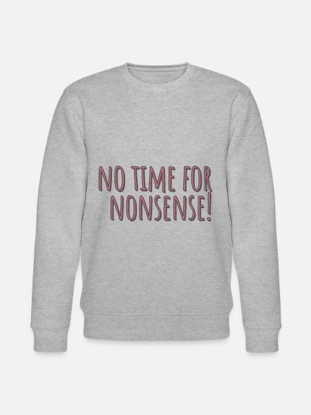 Keine Zeit - Stanley/Stella Unisex Bio-Sweatshirt CHANGER - Grau meliert
