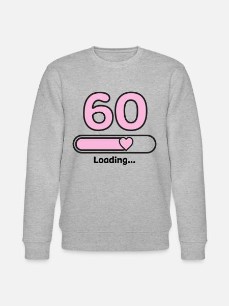 60th anniversary - Stanley/Stella CHANGER Unisex Organic Sweatshirt - heather grey
