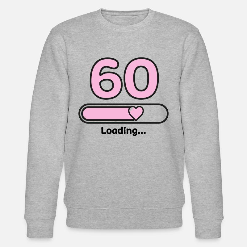 60th anniversary - Stanley/Stella CHANGER Unisex Organic Sweatshirt - heather grey